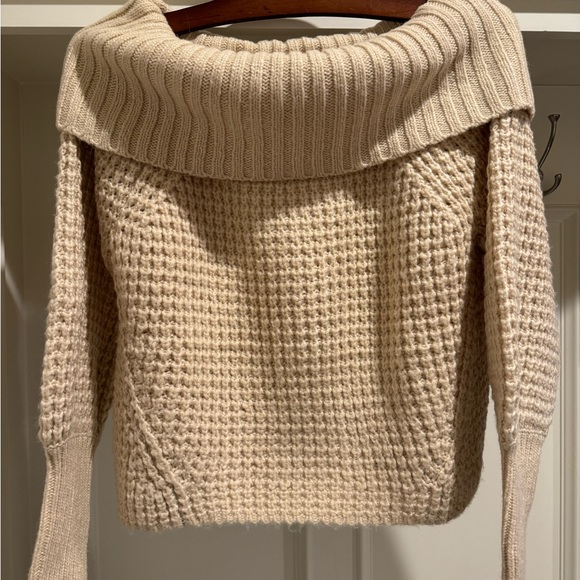 Express Off-Shoulder Sweater - Picture 1 of 5